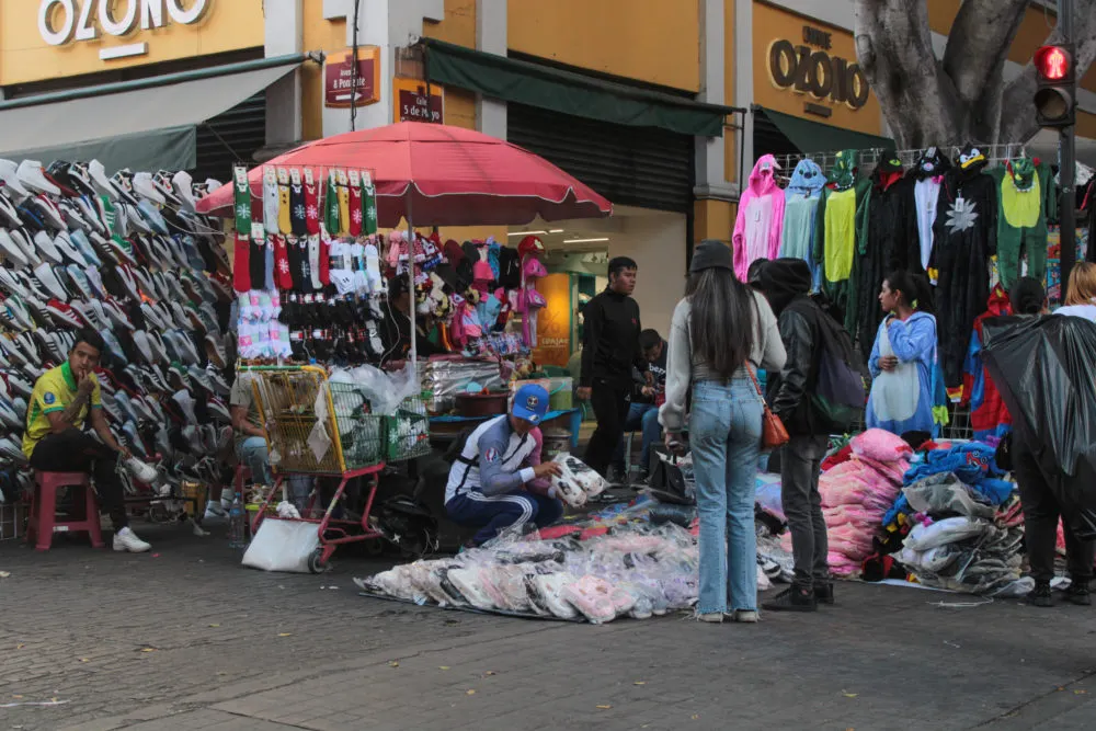 Vendedores Ambulantes Centro Historico Pue