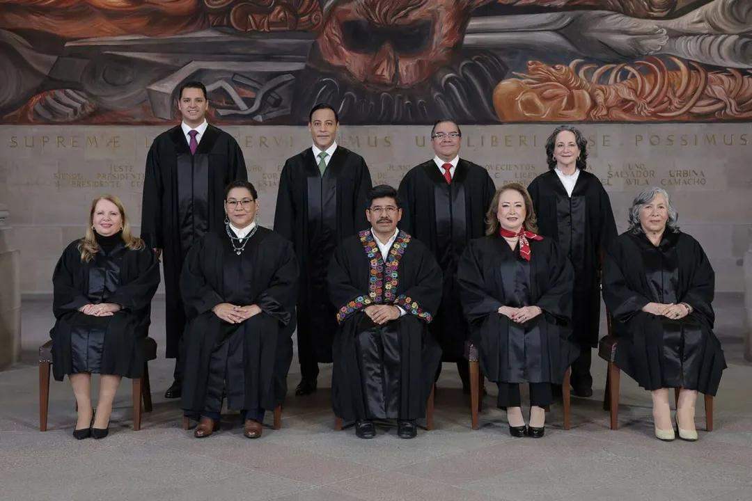 SCJN inicia nueva era con nueve ministros electos; presentan foto oficial