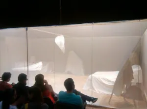 Compañía del Teatro del CCU BUAP estrenó obra “Nunca hables con extraños”