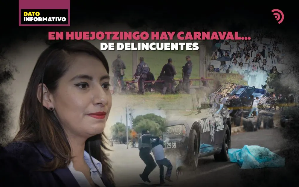 Con Angélica Alvarado, Huejotzingo registra repuntes en la incidencia delictiva del 100%