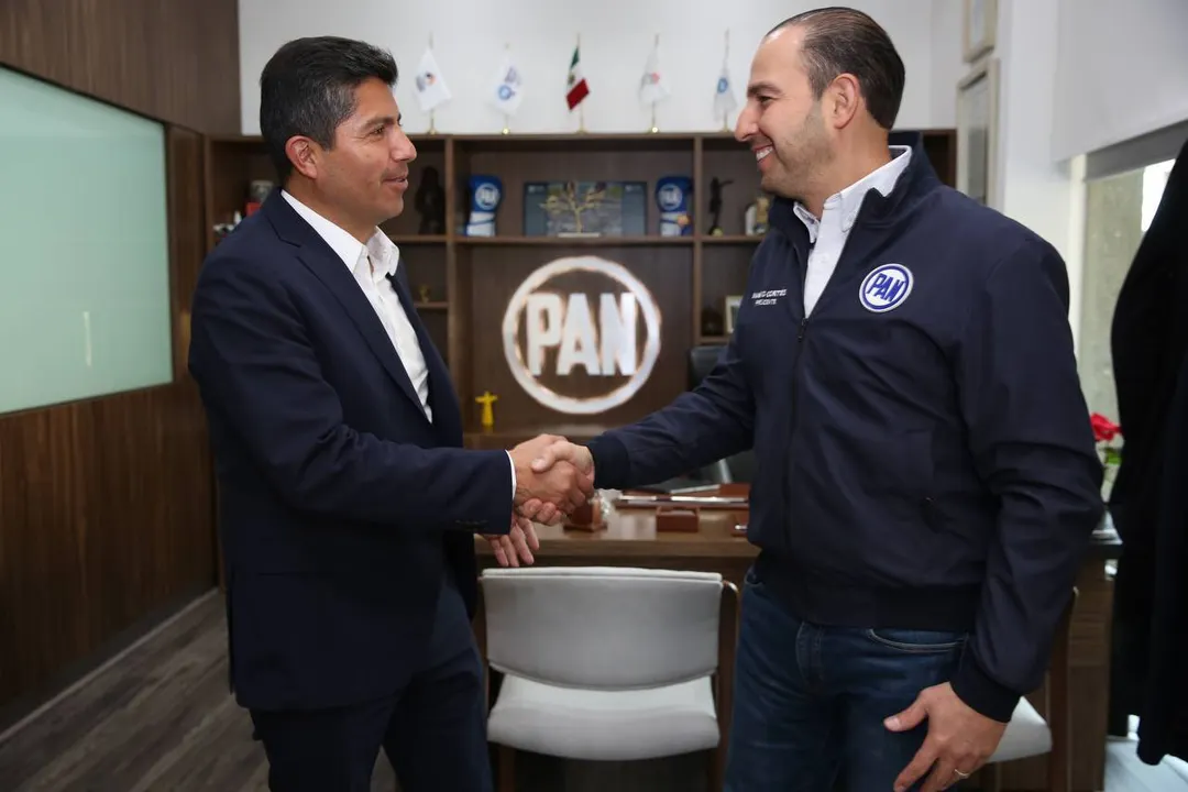Marko Cortés y Eduardo Rivera