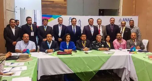Preside Manuel Alonso IX sesión de trabajo del comité de seguridad de la seguridad de la ANAC