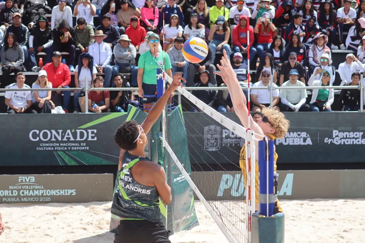 México gana en la fase inicial del Mundial de Voleibol de Playa Sub-21