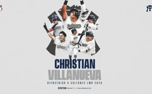 Sultanes de Monterrey contrata a Christian Villanueva
