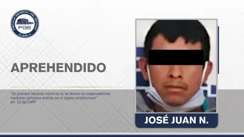 Aprehendido por privar de la vida a un hombre en Tehuacán