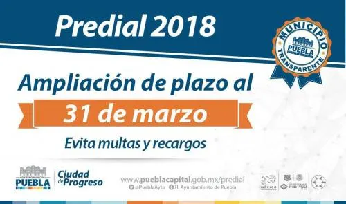 Ayuntamiento amplía hasta el 31 de marzo el plazo para el pago de predial