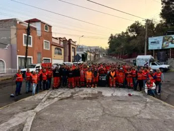 Realiza Gobierno de Pepe Chedraui labores de limpieza en la zona de El Calvario