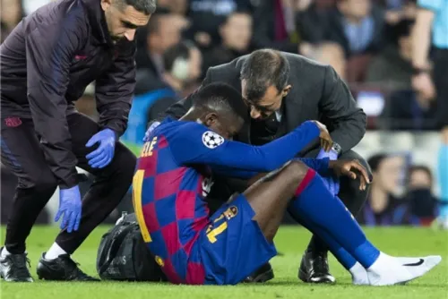 Dembélé será baja 10 semanas en Barcelona tras nueva lesión muscular