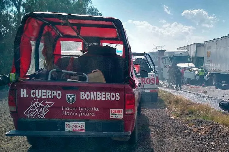 Carambola Autopista Puebla Orizaba