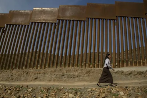 Baja cifra de arrestos en frontera EU-México en noviembre