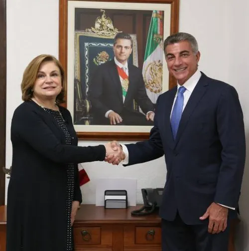 Arely Gómez y Tony Gali definen acciones conjuntas
