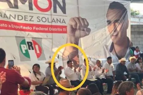 Reaparece “el gober precioso” en la campaña del priista Ramón Fernández