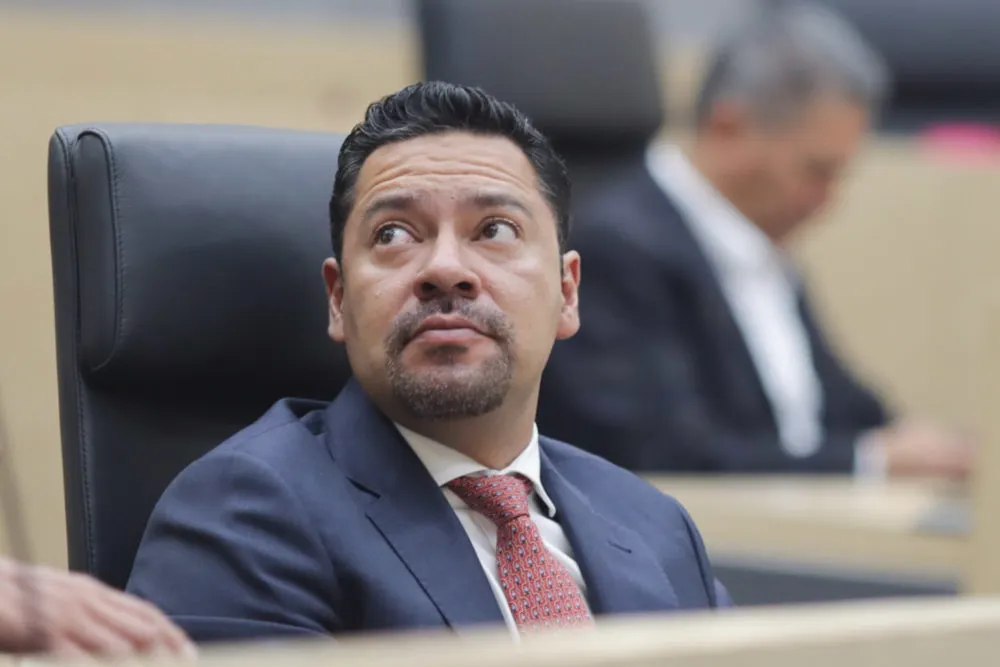 Andrés Villegas Mendoza, presidente de la Comisión de Seguridad