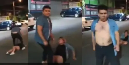 Lord Ajusco: Hombre agrede a una mujer en plena calle de Coyoacán