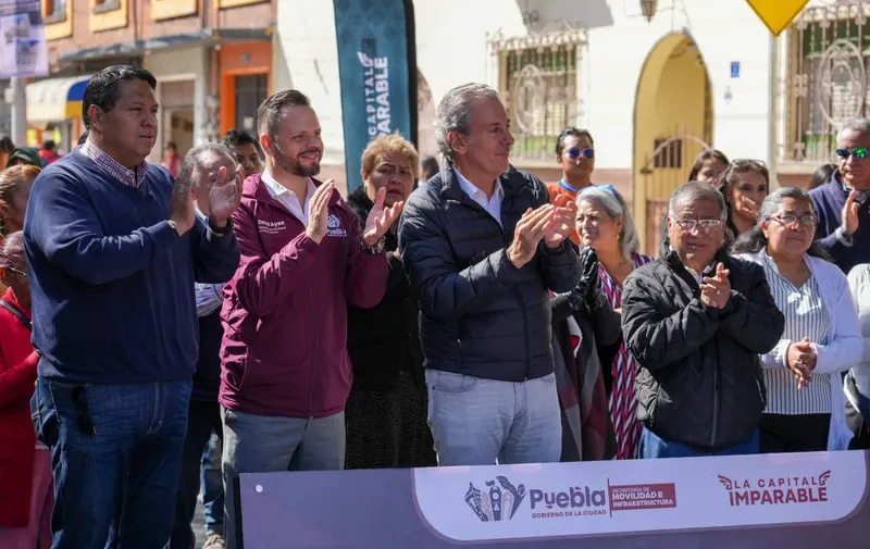 Ayuntamiento de Puebla entrega rehabilitación de la calle 30 Norte con inversión superior a 20 millones de pesos