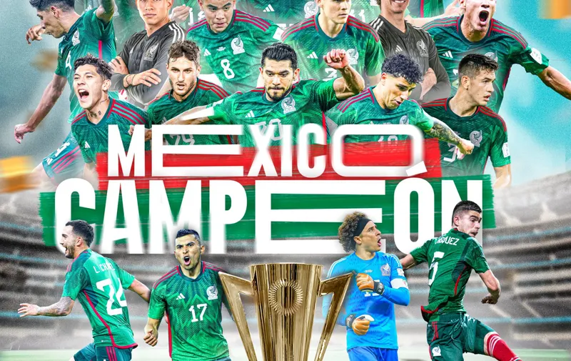 México campeón de la Copa Oro