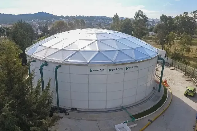 Agua de Puebla construye 4 nuevos Macrotanques que beneficiarán a 130 mil habitantes