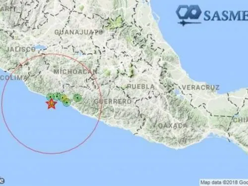 Sismo de 4.9 grados sacude a Lázaro Cárdenas, Michoacán