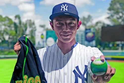 Ernesto Borges, la joya del beisbol mexicano que va a los Yankees