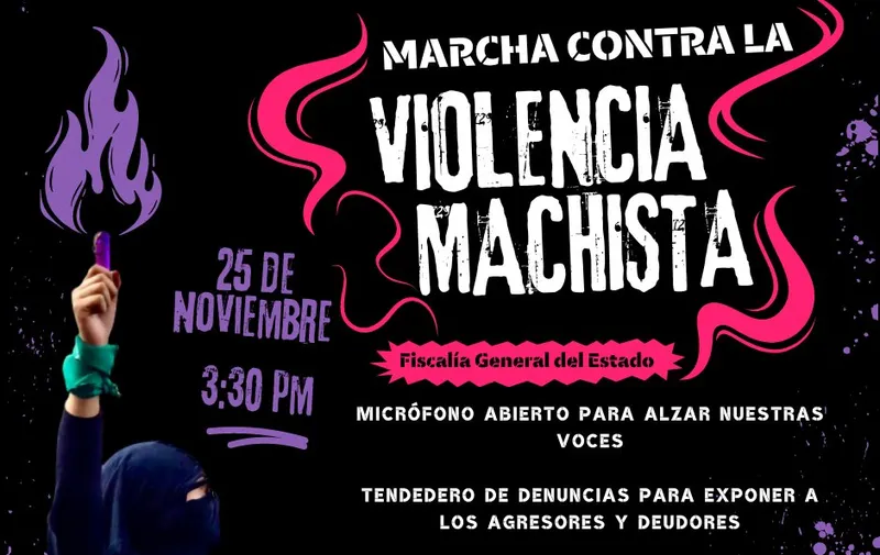 Marcha contra la violencia machista