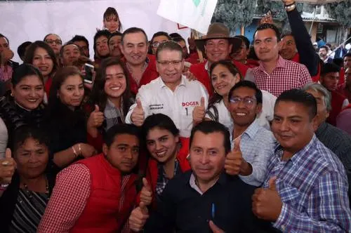 Obra pública será para los poblanos y no para los foráneos: Doger Guerrero
