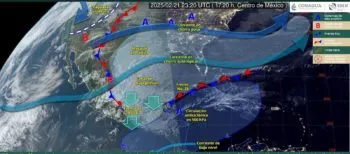 Lluvias intensas y frío extremo: El clima para este fin de semana