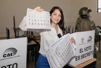 Inicia campaña electoral para la segunda vuelta en Ecuador