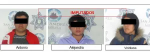 Detienen a presuntos asaltantes del transporte público; operaban cerca del CIS