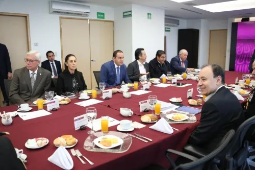 Participa Barbosa en reunión de trabajo con secretario de Seguridad federal