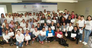 Concluye capacitación a agentes de asistencia social sobre violencia y maltrato