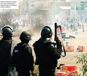 Enfrentamientos en Oaxaca: seis muertos; chocan federales y miembros de la CNTE