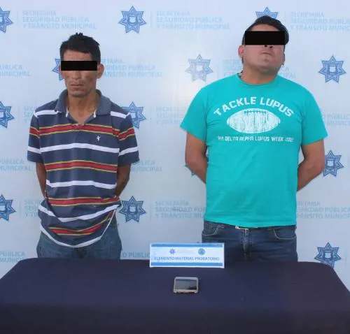 Detiene Seguridad Pública a tres personas por robo a transeúnte