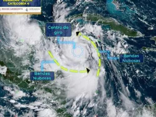 CNPC activa Alerta Roja para Quintana Roo y Yucatán por Delta
