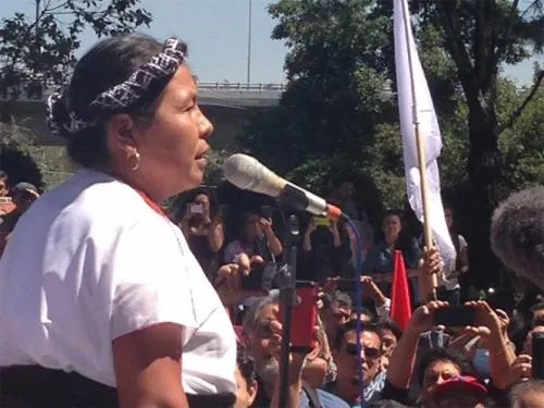 Marichuy se registra como candidata independiente a la Presidencia