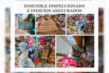 Recupera Fiscalía de Puebla mercancía robada en San Cristóbal Tulcingo