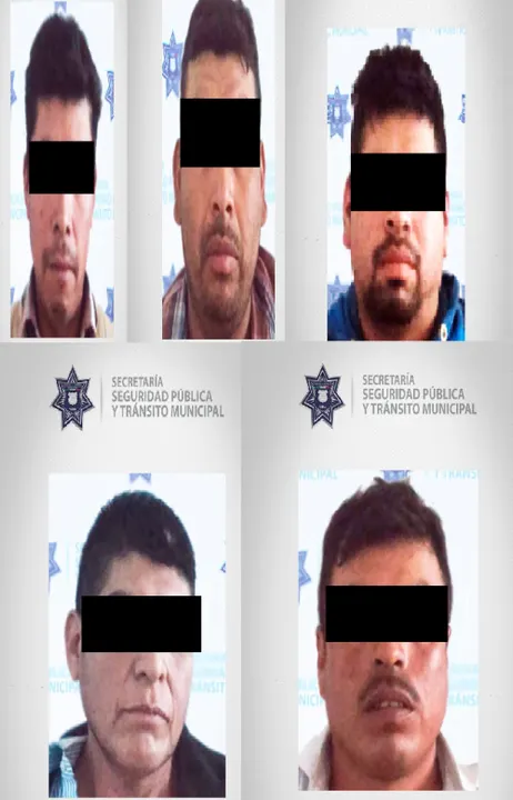 Impide policía municipal robo a negocio en el Centro Histórico; hay ocho detenidos
