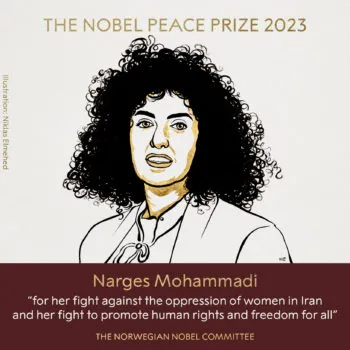 Narges Mohammadi, la activista iraní, gana el Nobel de la Paz por su valiente lucha