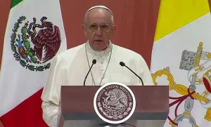 ?Quiero abrazar al pueblo mexicano?: Papa Francisco