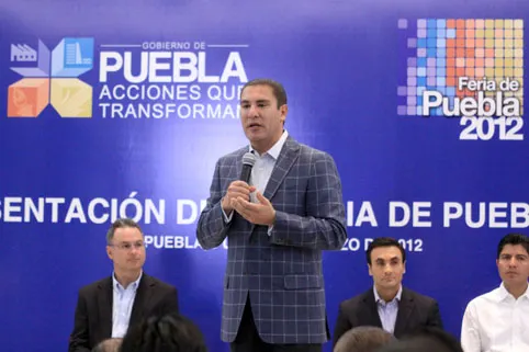 Puebla tendrá una Feria de alto nivel, anuncia Moreno Valle