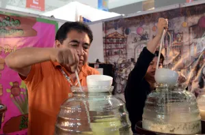 Pulque, en la Feria de Puebla 2013