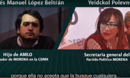 VIDEO: Exhiben a hijo de AMLO buscando empresas para justificar recursos