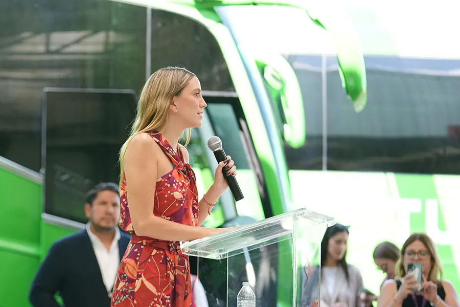 Carla López-Malo Villalón, secretaria de Desarrollo Turístico del estado de Puebla. Foto: Especial