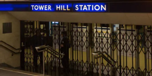 Explosión en metro de Londres