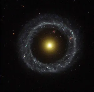 Descubren a 359 millones de años luz de la Tierra una galaxia de un tipo poco común