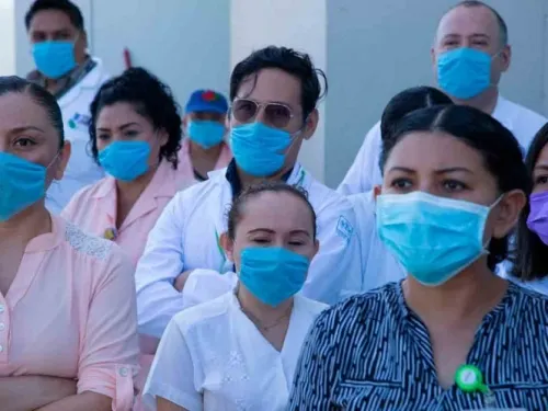 SSPC reforzará protección a personal del ISSSTE ante Covid-19
