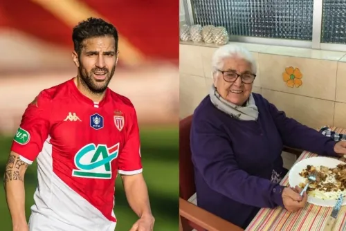 Cesc Fábregas presume que su bisabuela superó el Covid-19