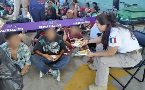 INM resguarda a 402 migrantes que intentaron cruzar a México; buscan a 58