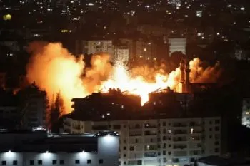 Israel bombardeó suburbios del sur de Beirut