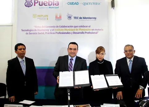 El Implan firma convenio de colaboración con el ITESM