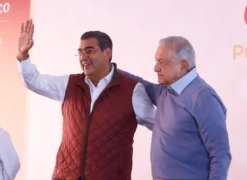 López Obrador y Céspedes acordaron reforzar seguridad en carreteras y concretar modelo IMSS-Bienestar